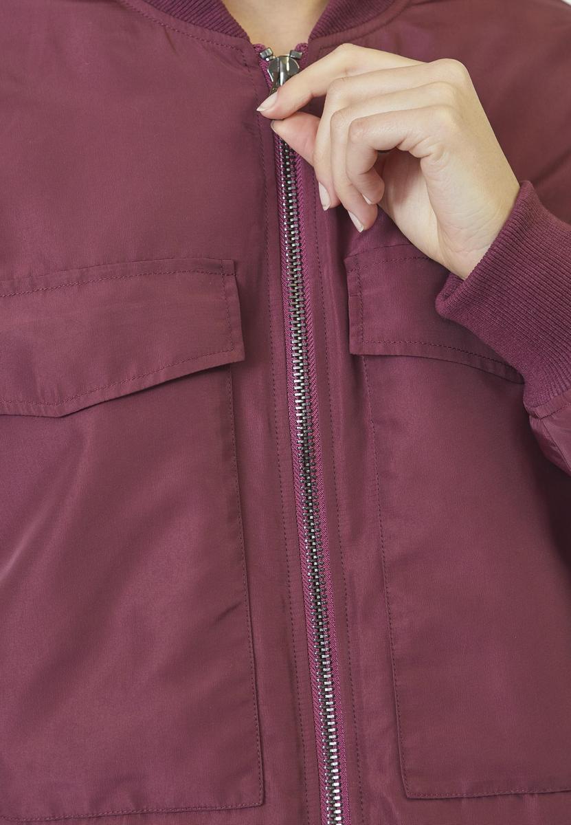 TriceCC Crop Jacket - Winered - Co'couture