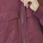 TriceCC Crop Jacket - Winered - Co'couture