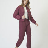 TriceCC Crop Jacket - Winered - Co'couture
