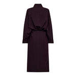 TrinnyCC Stripe Batwing Dress - Plum - Co'couture