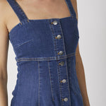 TylerCC Denim Long Dress - Denim blue - Co'couture