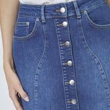TylerCC Denim Skirt - Denim blue - Co'couture