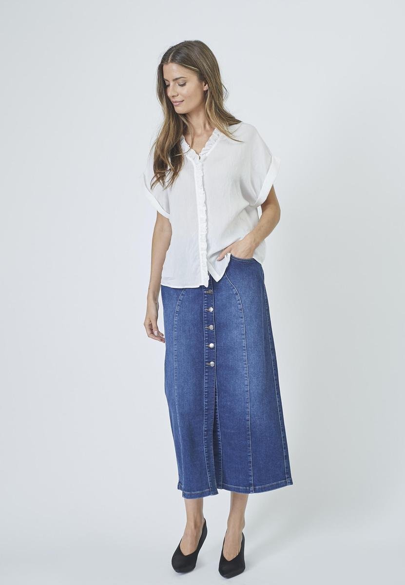 TylerCC Denim Skirt - Denim blue - Co'couture