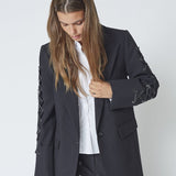 VolaCC Eyelet Blazer - Black - Co'couture