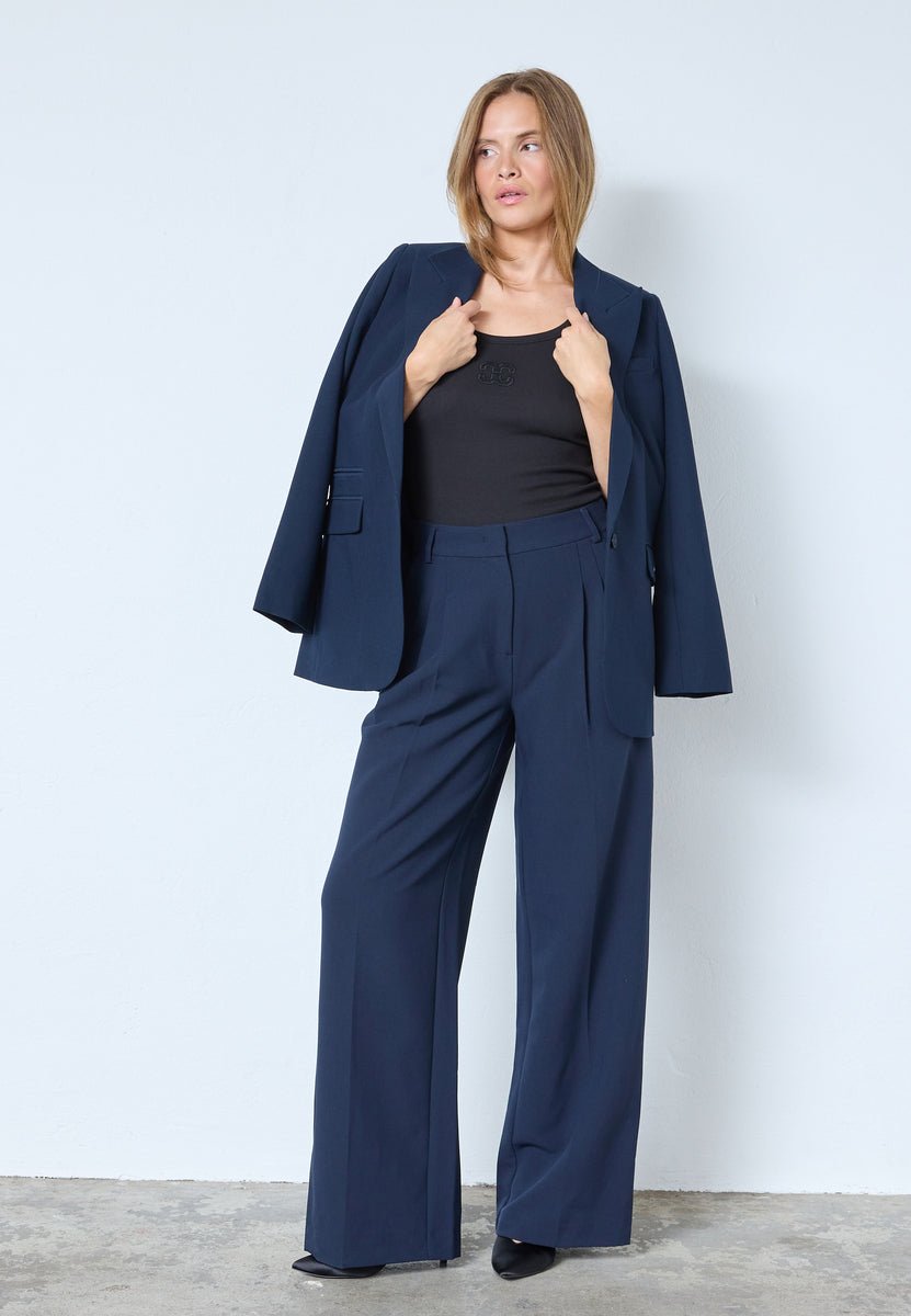 VolaCC Long Wide Pant - Navy - Co'couture