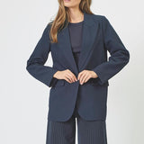 VolaCC Single Oversize Blazer - Navy - Co'couture
