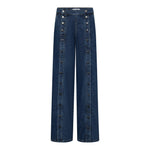 WillaCC Button Jeans - Indigo - Co'couture
