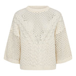 ZayaCC Cable O - Knit - Off white - Co'couture