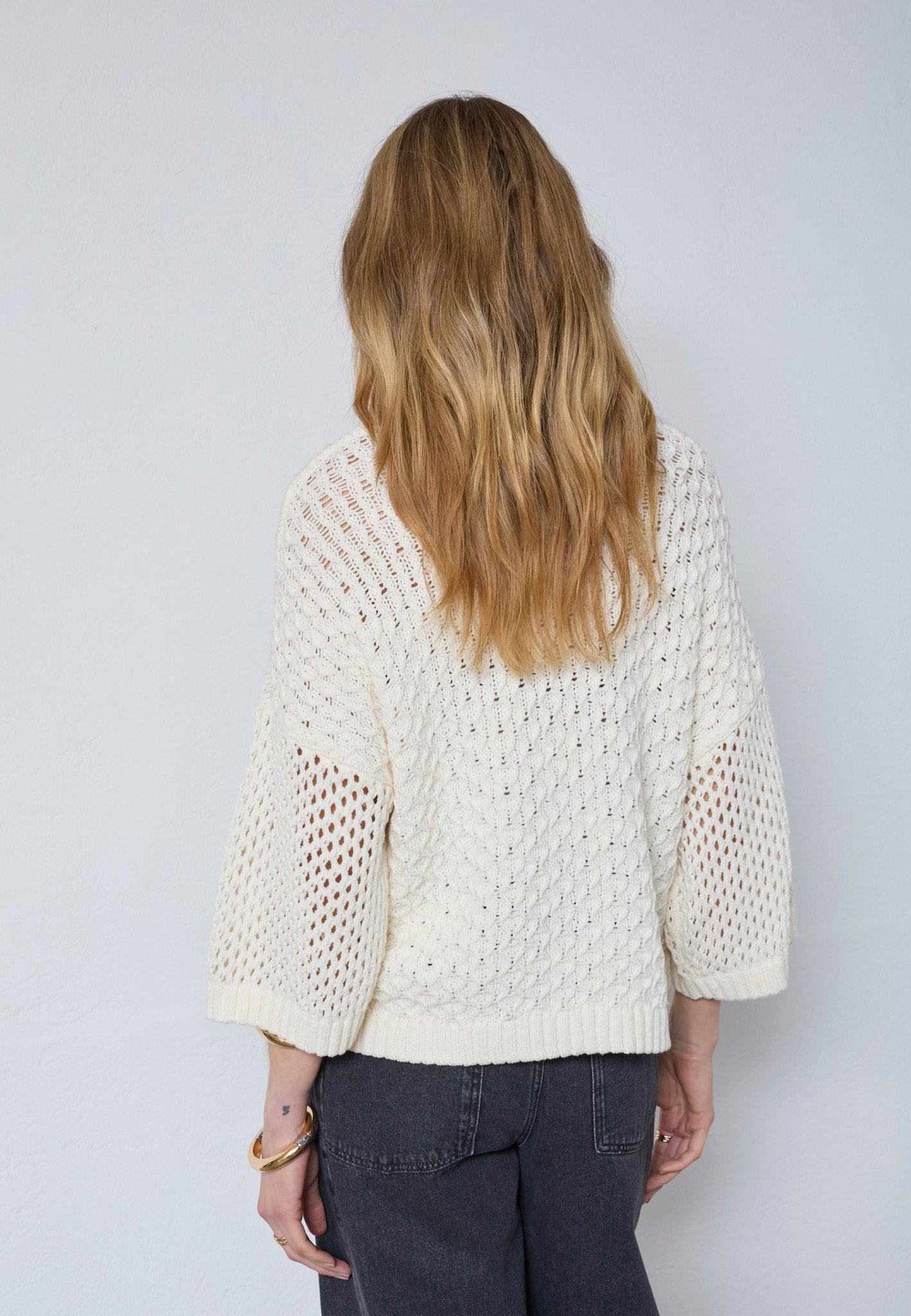 ZayaCC Cable O - Knit - Off white - Co'couture