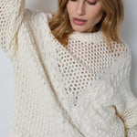 ZayaCC Cable O - Knit - Off white - Co'couture