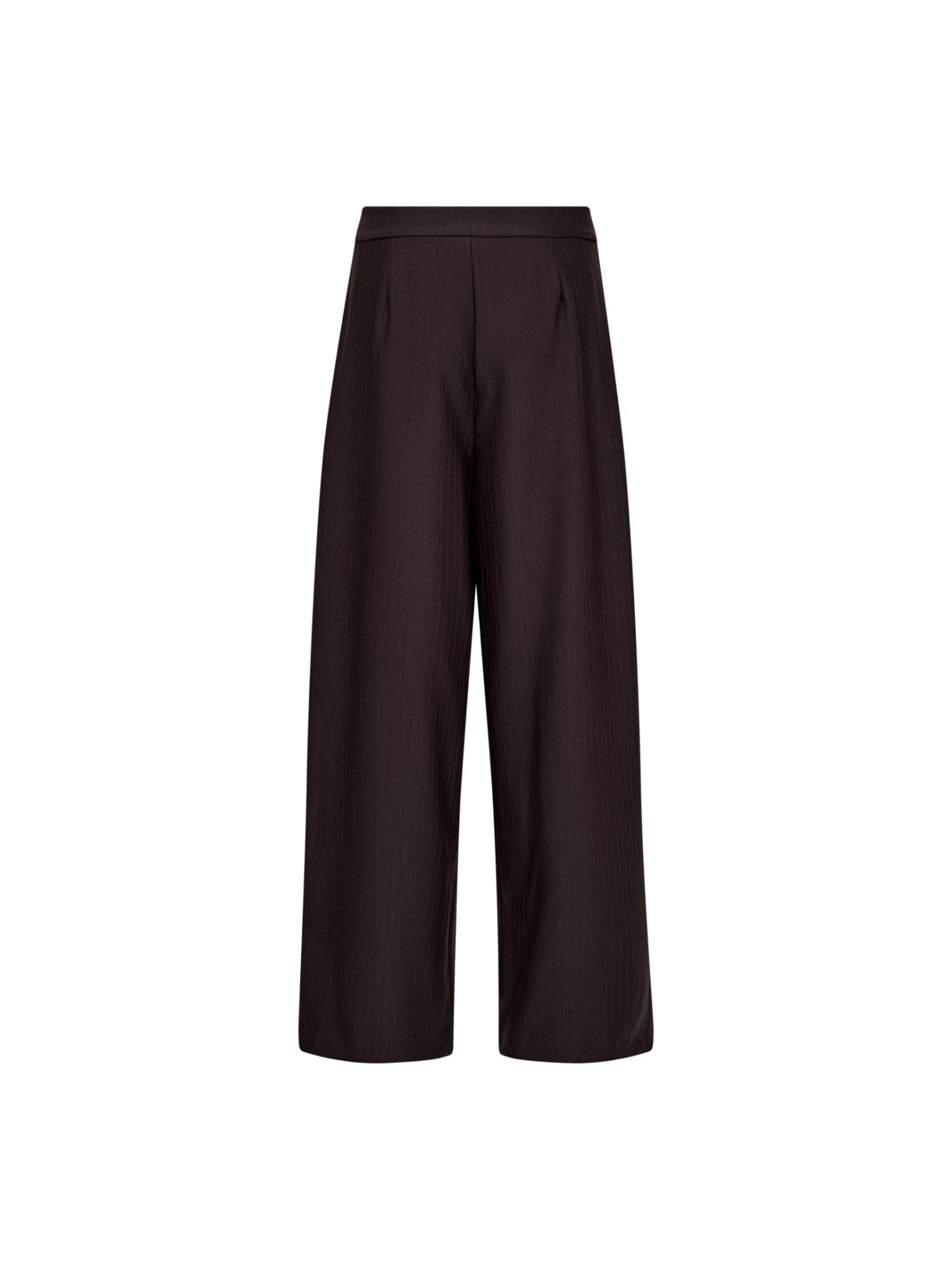 ZellaCC Pleat LL Pant - Dark Brown - Co'couture