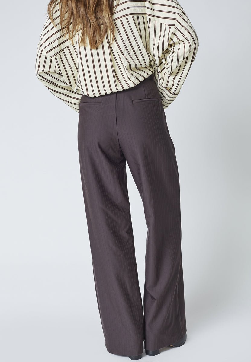 ZellaCC Wide Pant - Dark Brown - Co'couture