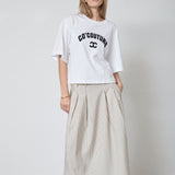 ZengaCC Tee O - Neck - WhiteBlack - Co'couture