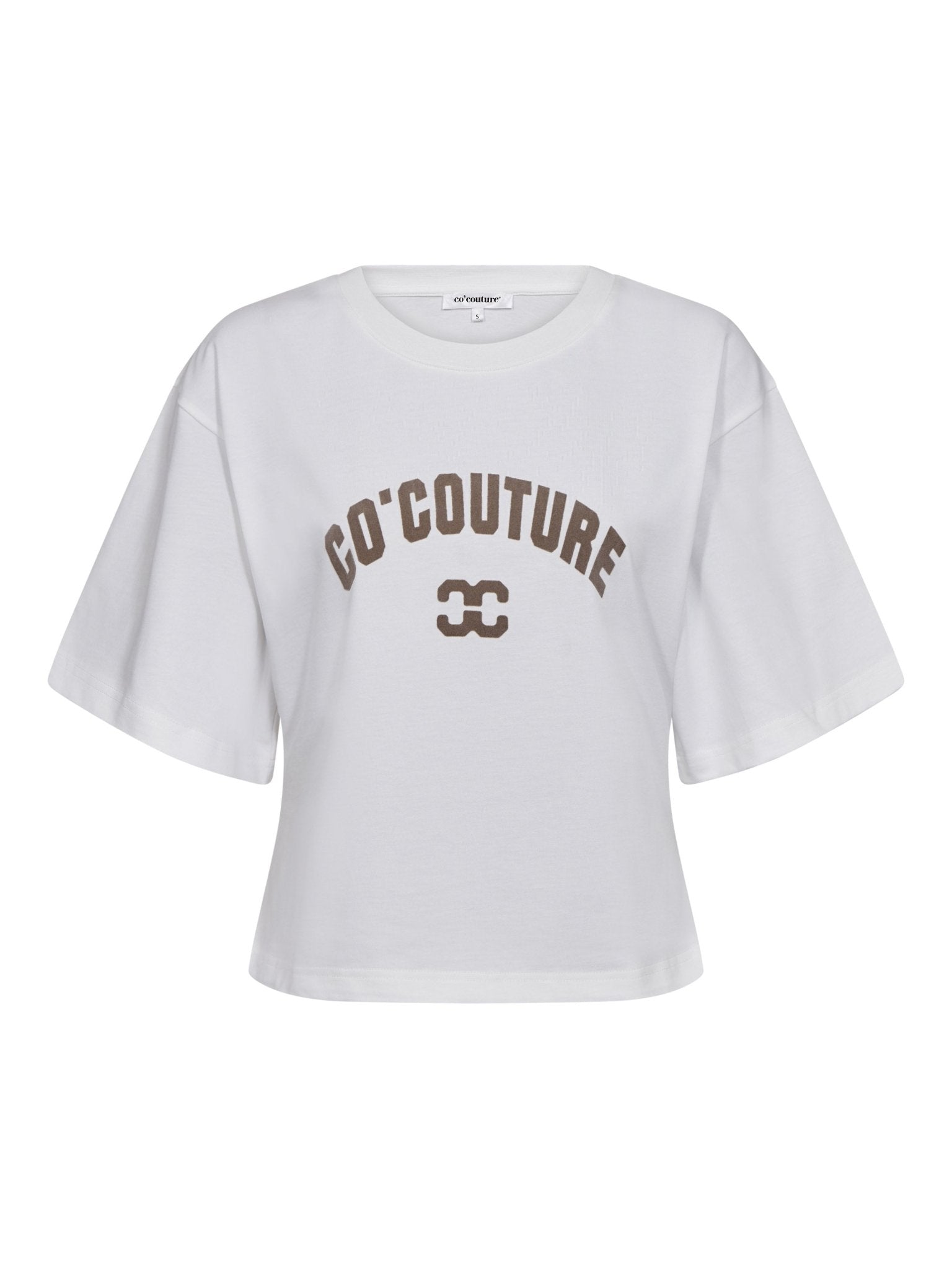 ZengaCC Tee O - Neck - WhiteWalnu - Co'couture