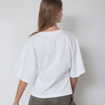 ZengaCC Tee O - Neck - WhiteWalnu - Co'couture