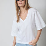 ZengaCC Tee V - Neck - White - Co'couture