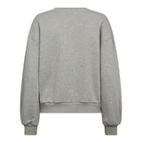 ZoeCC Coco Embroidery Sweat - Grey Melange - Co'couture